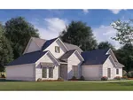 Ranch House Plan Front Photo 01 - 155D-0179 - Shop House Plans and More