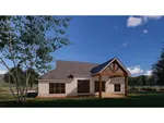 Ranch House Plan Rear Photo 01 - 155D-0179 - Shop House Plans and More