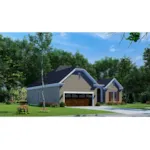 Country French House Plan Front Photo 01 - 155D-0236 - Shop House Plans and More