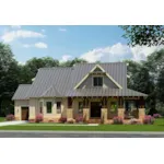 Cabin & Cottage House Plan Front of Home - 155D-0242 - Shop House Plans and More