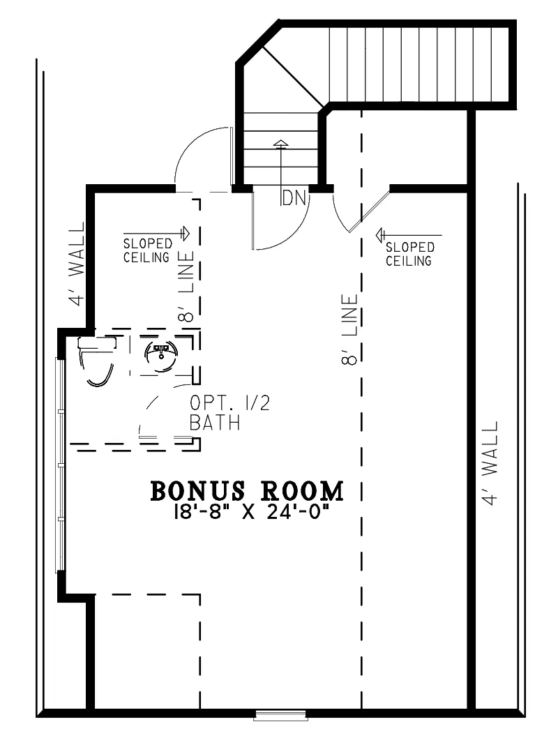 Cabin & Cottage House Plan Second Floor - 155D-0243 - Shop House Plans and More