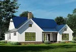 Cabin & Cottage House Plan Rear Photo 01 - 155D-0243 - Shop House Plans and More