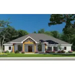 Country House Plan Front of Home - 155D-0248 - Shop House Plans and More