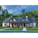 European House Plan Front of Home - 155D-0256 - Shop House Plans and More