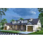 European House Plan Rear Photo 01 - 155D-0256 - Shop House Plans and More