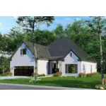 Ranch House Plan Front Photo 02 - 155D-0264 - Shop House Plans and More