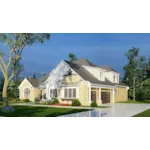 Luxury House Plan Front Photo 02 - 155D-0272 - Shop House Plans and More