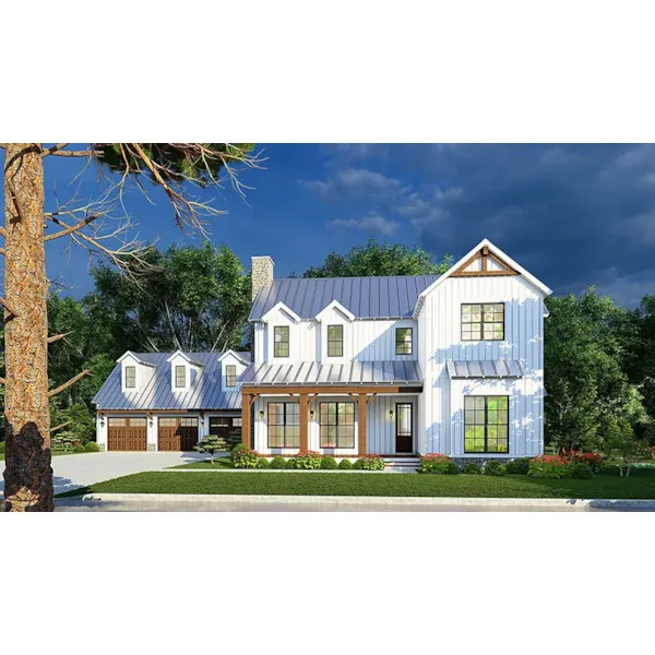 Southern House Plan Front of Home - 155D-0275 - Shop House Plans and More