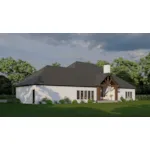 Ranch House Plan Side View Photo - 155D-0286 - Shop House Plans and More