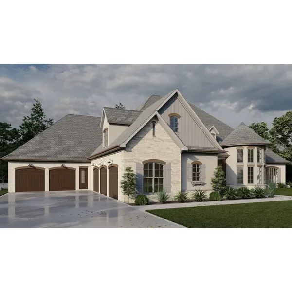 European House Plan Front Photo 01 - Sierra Place Luxury Home 155D-0292 | House Plans and More