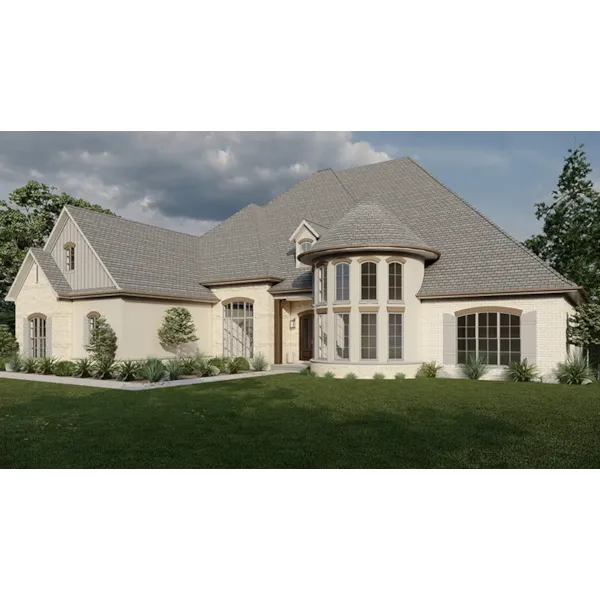 European House Plan Front Photo 03 - Sierra Place Luxury Home 155D-0292 | House Plans and More