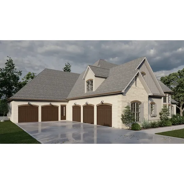 European House Plan Garage Photo - Sierra Place Luxury Home 155D-0292 | House Plans and More