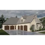 European House Plan Garage Photo - Sierra Place Luxury Home 155D-0292 | House Plans and More