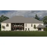 European House Plan Rear Photo 01 - Sierra Place Luxury Home 155D-0292 | House Plans and More