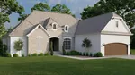 Country French House Plan Front Photo 02 - 155D-0294 | House Plans and More