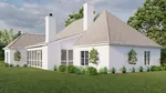 Country French House Plan Rear Photo 03 - 155D-0294 | House Plans and More