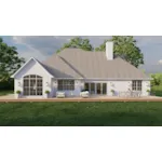 Farmhouse Plan Rear Photo 01 - 155D-0296 | House Plans and More