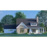 Farmhouse Plan Front of Home - 155D-0301 | House Plans and More