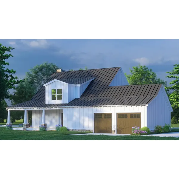 Farmhouse Plan Front Photo 01 - 155D-0301 | House Plans and More