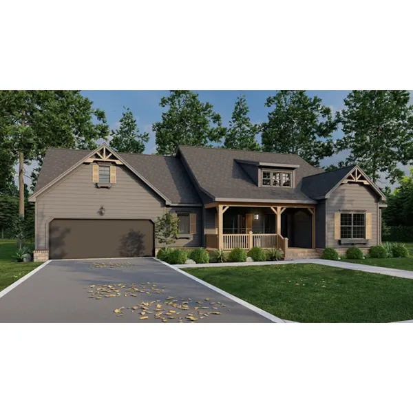 Luxury House Plan Front Photo 02 - 155D-0303 | House Plans and More