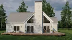 Vacation House Plan Rear Photo 01 - 155D-0305 | House Plans and More