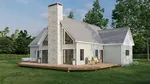 Vacation House Plan Rear Photo 03 - 155D-0305 | House Plans and More