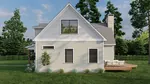 Vacation House Plan Side View Photo 01 - 155D-0305 | House Plans and More