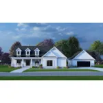 Southern House Plan Front of Home - 155D-0306 | House Plans and More