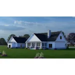 Southern House Plan Rear Photo 02 - 155D-0306 | House Plans and More