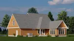 Arts & Crafts House Plan Rear Photo 01 - 155D-0307 | House Plans and More