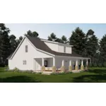 Southern House Plan Side View Photo - 155D-0308 | House Plans and More