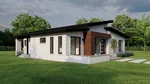 Contemporary House Plan Front Photo 01 - 155D-0312 | House Plans and More