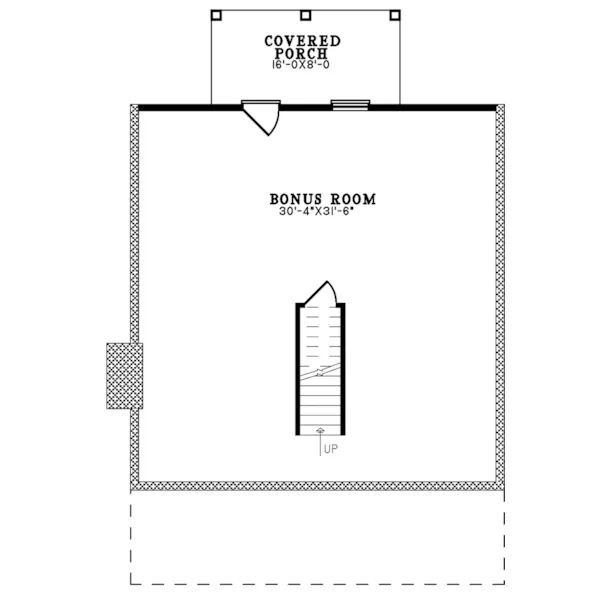 Mountain House Plan Bonus Room - 155D-0318 | House Plans and More