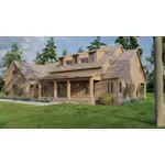 Arts & Crafts House Plan Front Photo 02 - Misty Mountain Arts & Crafts Style - Search House Plans and More