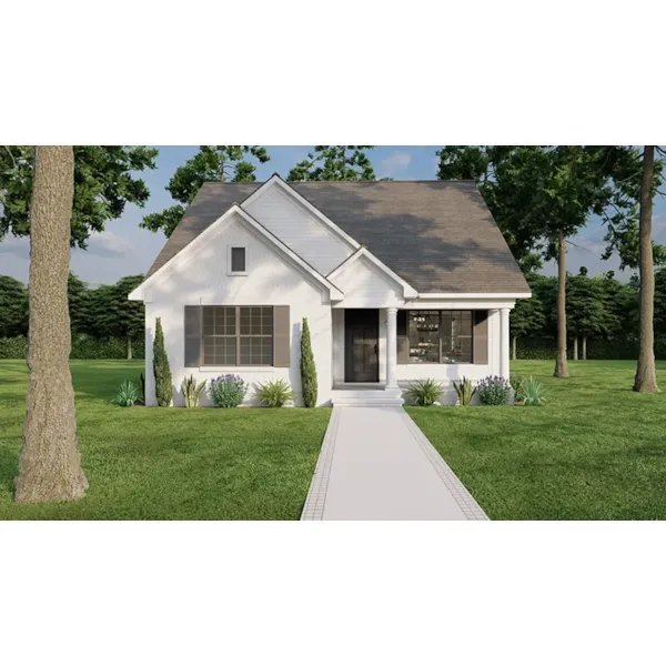 Lowcountry House Plan Front of Home - 155D-0323 | House Plans and More