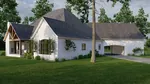 Southern House Plan Rear Photo 03 - 155D-0325 | House Plans and More