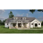 Country House Plan Front of Home - 155D-0333 | House Plans and More