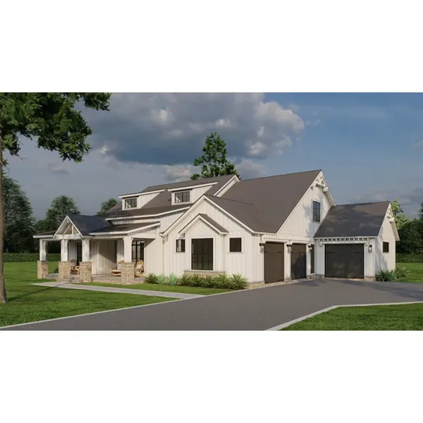 Country House Plan Front Photo 02 - 155D-0333 | House Plans and More