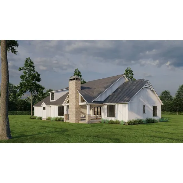 Country House Plan Rear Photo 02 - 155D-0333 | House Plans and More