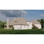 Country French House Plan Side View Photo 01 - 155D-0003 | House Plans and More