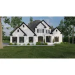 European House Plan Front of House 155S-0005