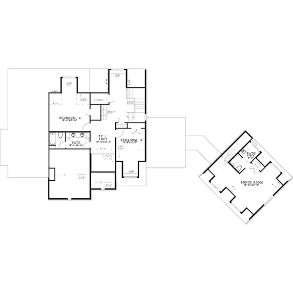 Luxury House Plan Second Floor - Ashland Place European Home 155S-0007 | House Plans and More