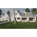 Luxury House Plan Rear Photo 01 - Ashland Place European Home 155S-0007 | House Plans and More