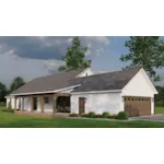 Farmhouse Plan Rear Photo 01 - 155S-0013 | House Plans and More