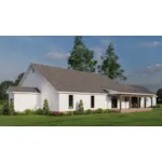 Farmhouse Plan Rear Photo 02 - 155S-0013 | House Plans and More