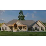 Rustic House Plan Front of House 155S-0017