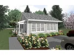 Country House Plan Front Photo 01 - Fairhaven Hill Small Home 156D-0007 - Search House Plans and More