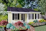 Country House Plan Front of House 156D-0010