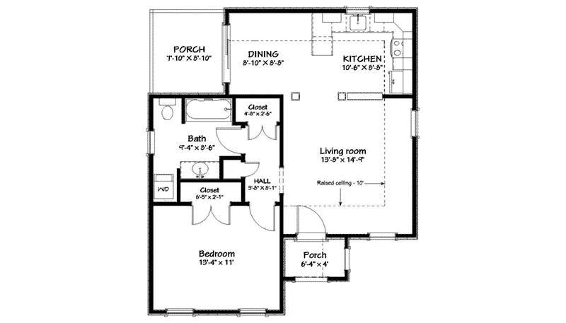 Country House Plan First Floor - Warwick Lane Country Home 156D-0011 - Shop House Plans and More