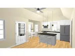 Ranch House Plan Kitchen Photo 01 - Westbrook Country Home 156D-0012 - Shop House Plans and More